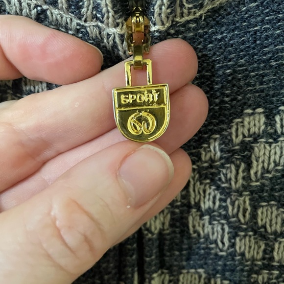 St. John Sport by Marie Gray Full Zip Sweater Size P 2 - Picture 6 of 7